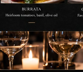 Burrata with tomatoes